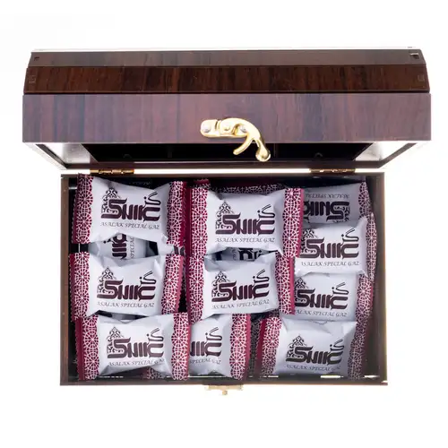 گز کادویی طرح صندوقچه (28٪ پسته)